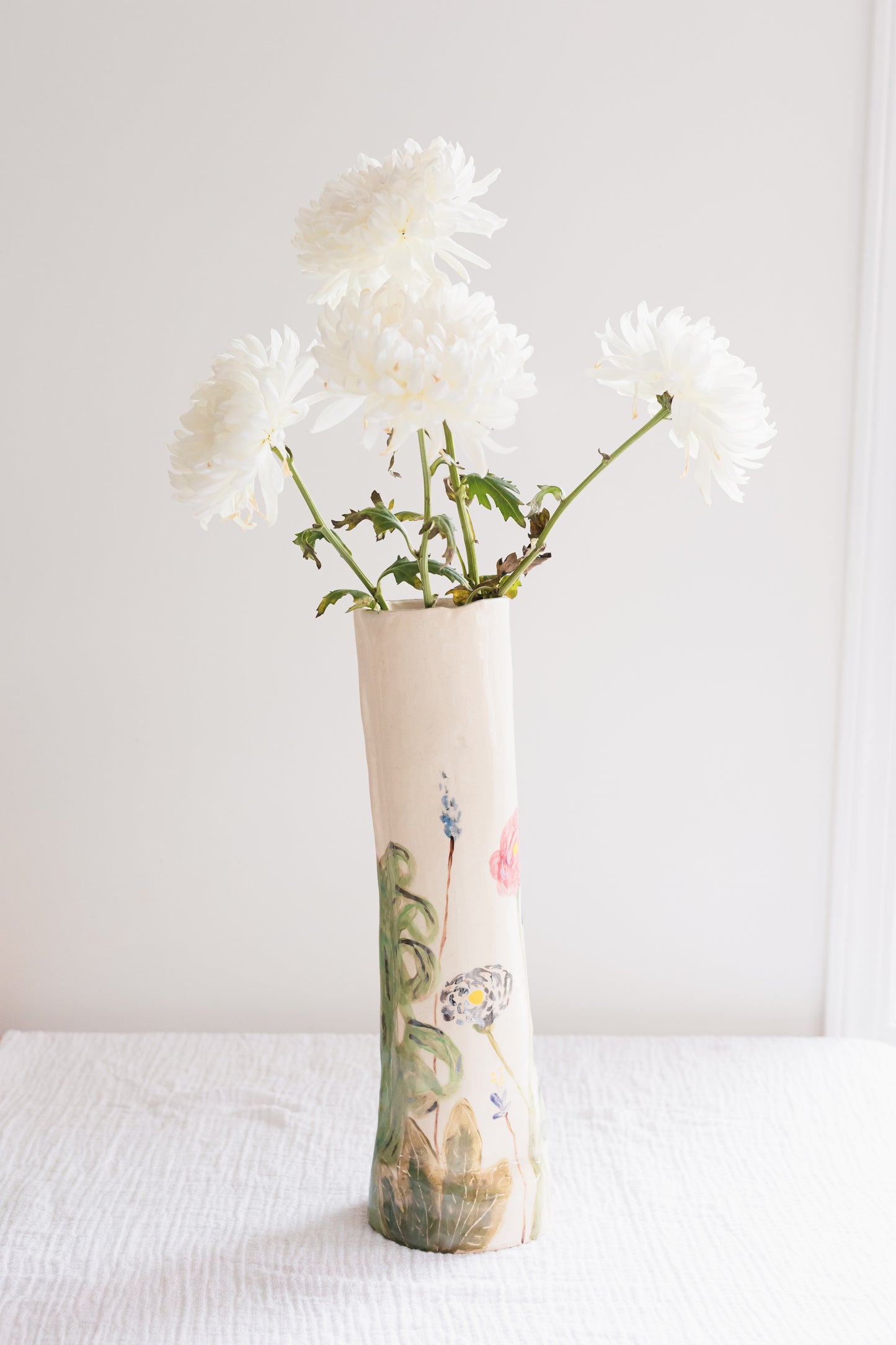 1/1 Poppy Flowers Vase