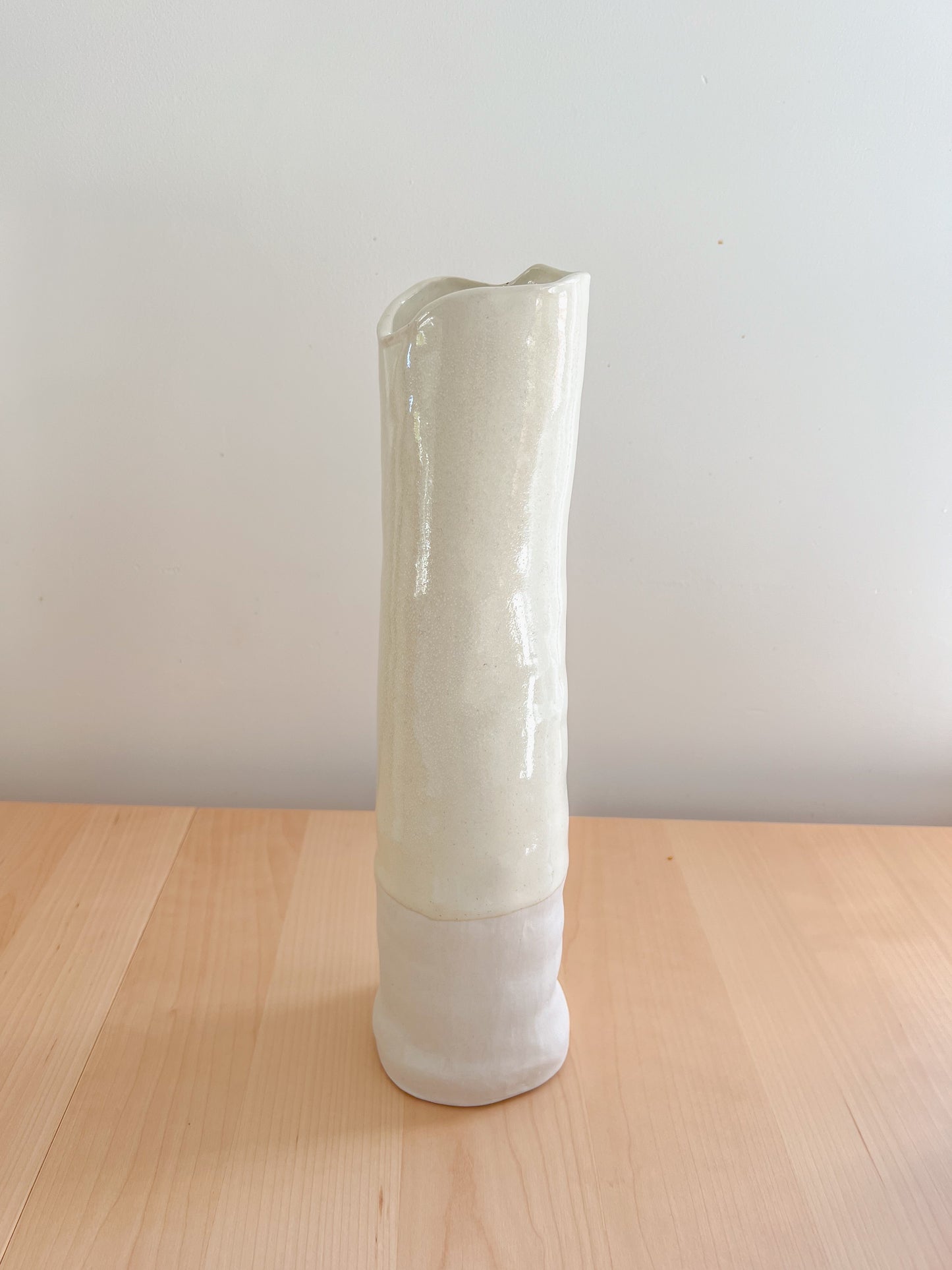 Butterscotch Nouveau Vase