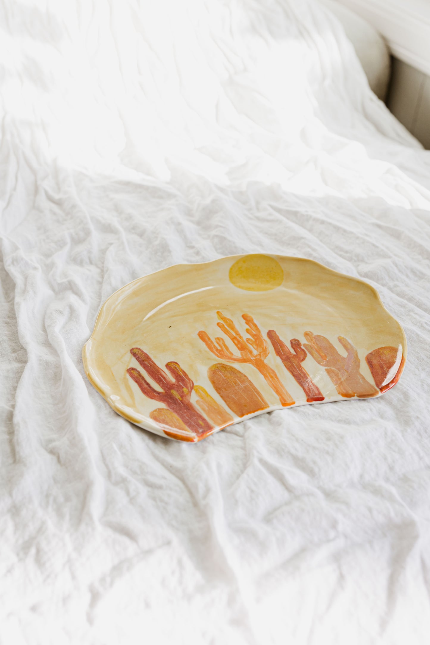 Desert Vibes Decorative Plate