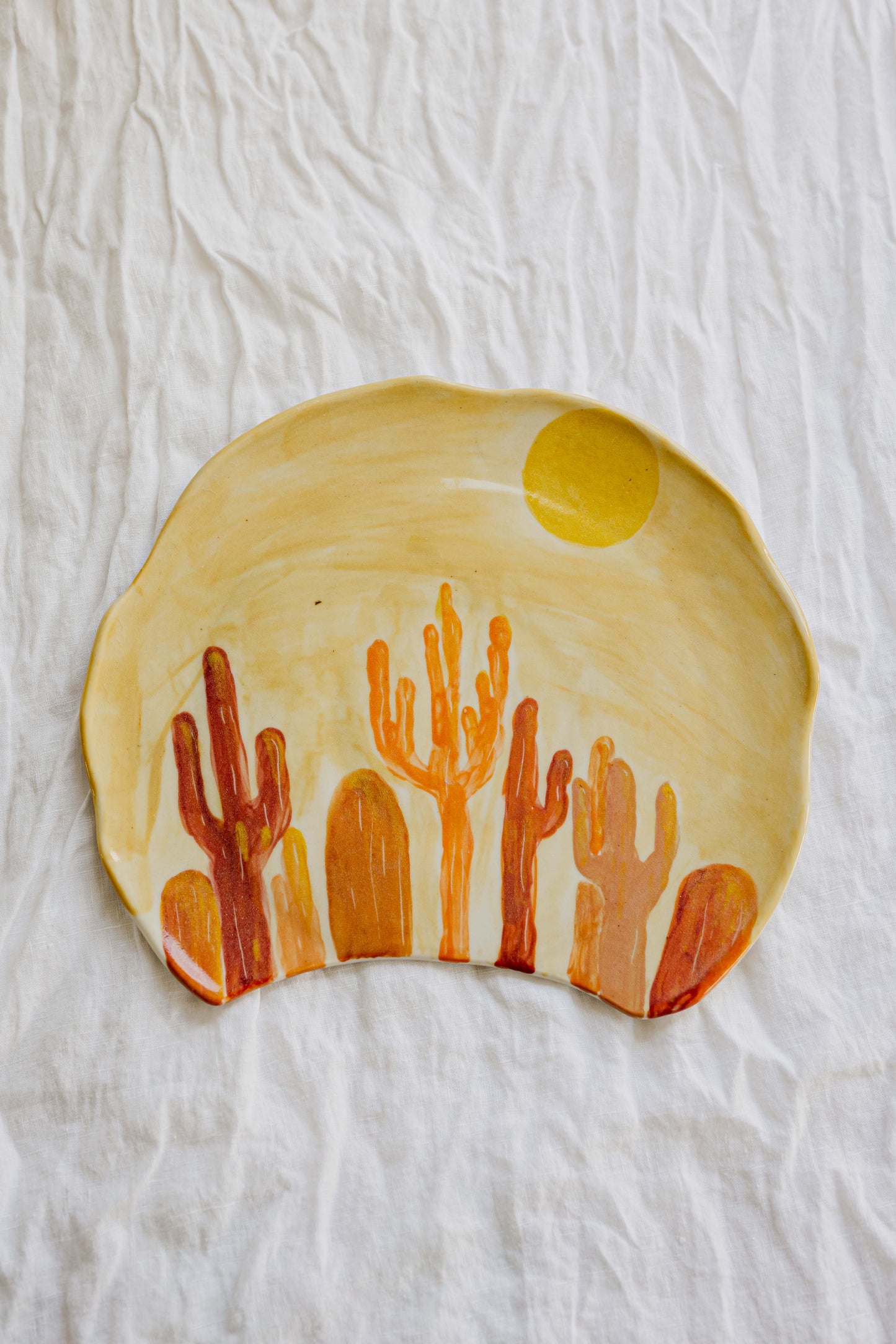 Desert Vibes Decorative Plate