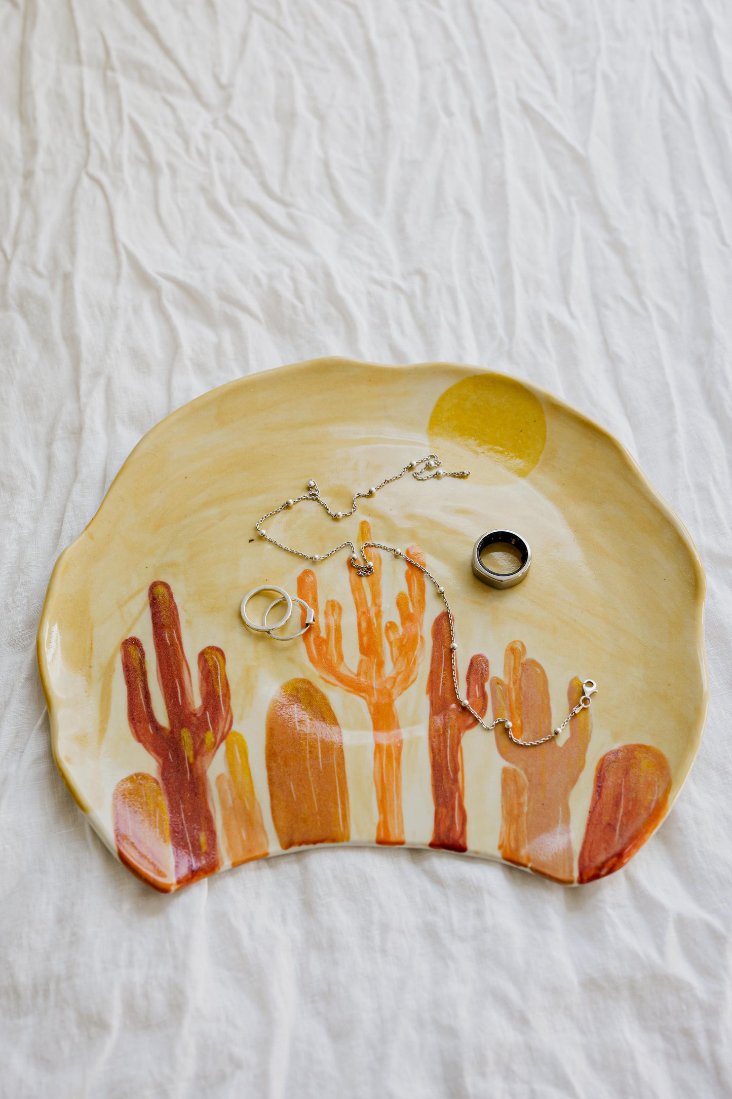 Desert Vibes Decorative Plate