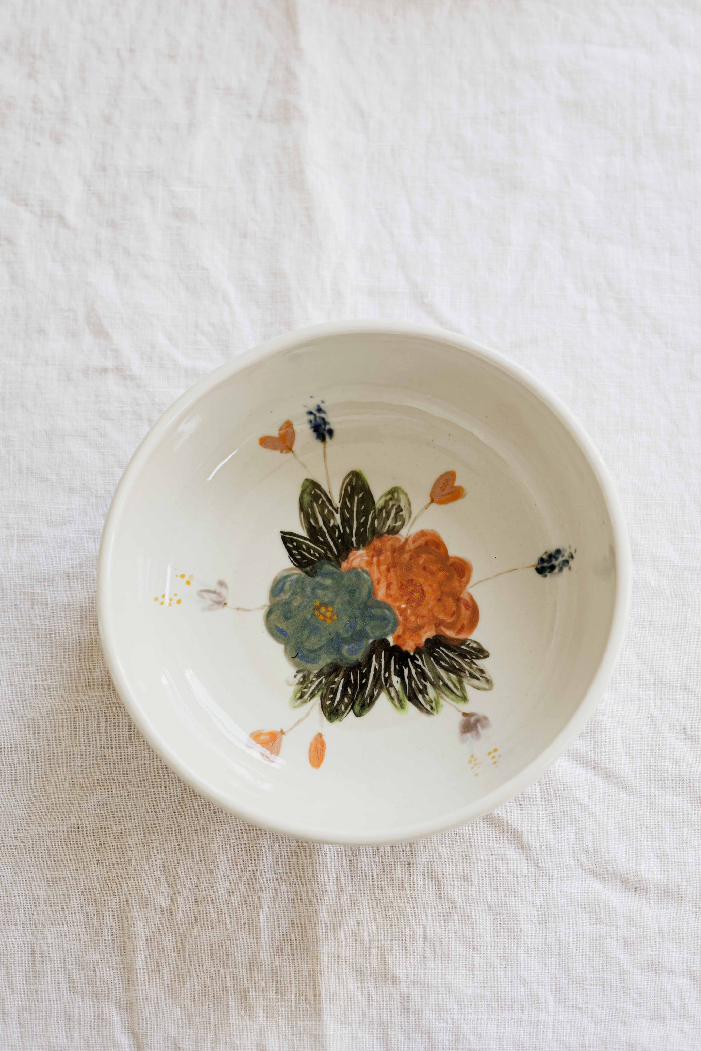 Garden Flowers Bowl